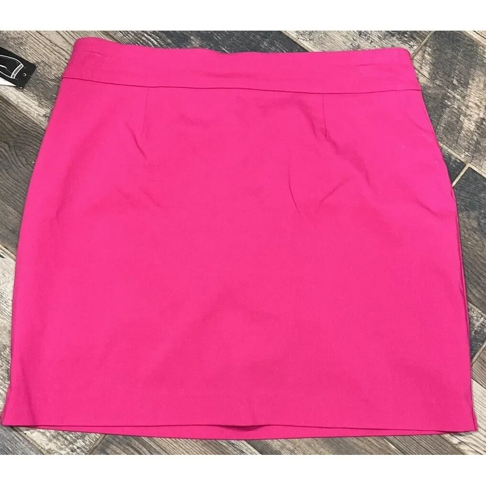 New $44 Kim Rogers Millennium Skort Shorts Womens Stretch Pink‎ 16P Petite